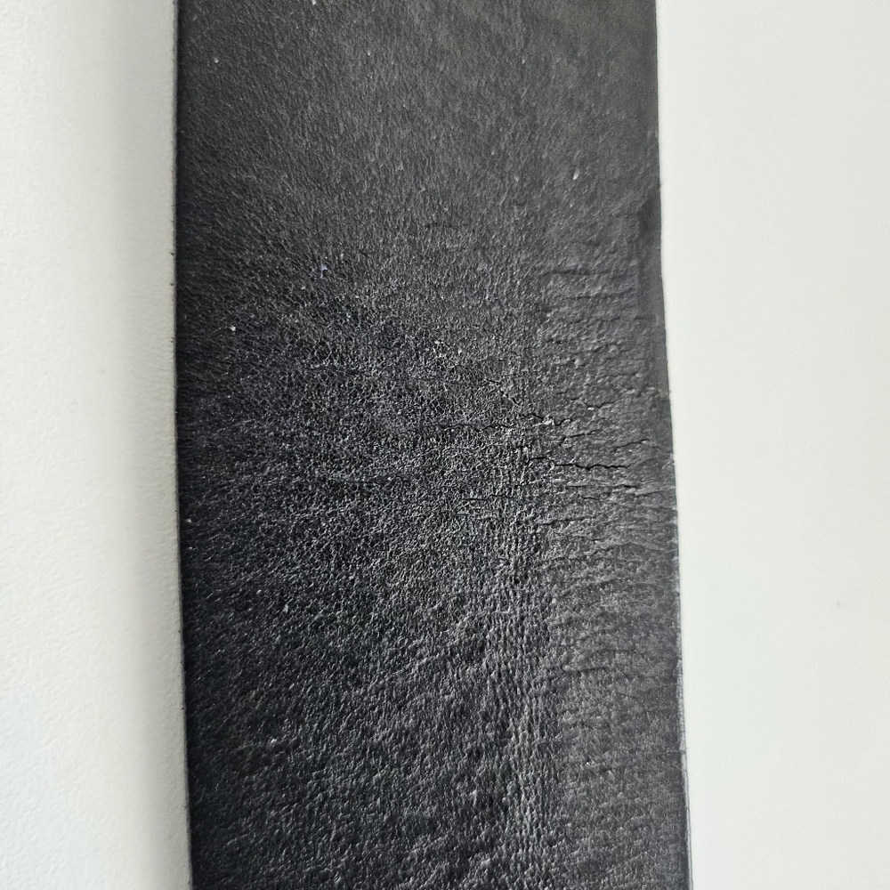Dolce & Gabbana Black Leather Belt - 90/36 - Picture 11 of 13